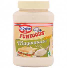 Dr. Oetker Fun foods Mayonnaise Veg (Eggless)  Plastic Jar  275 grams